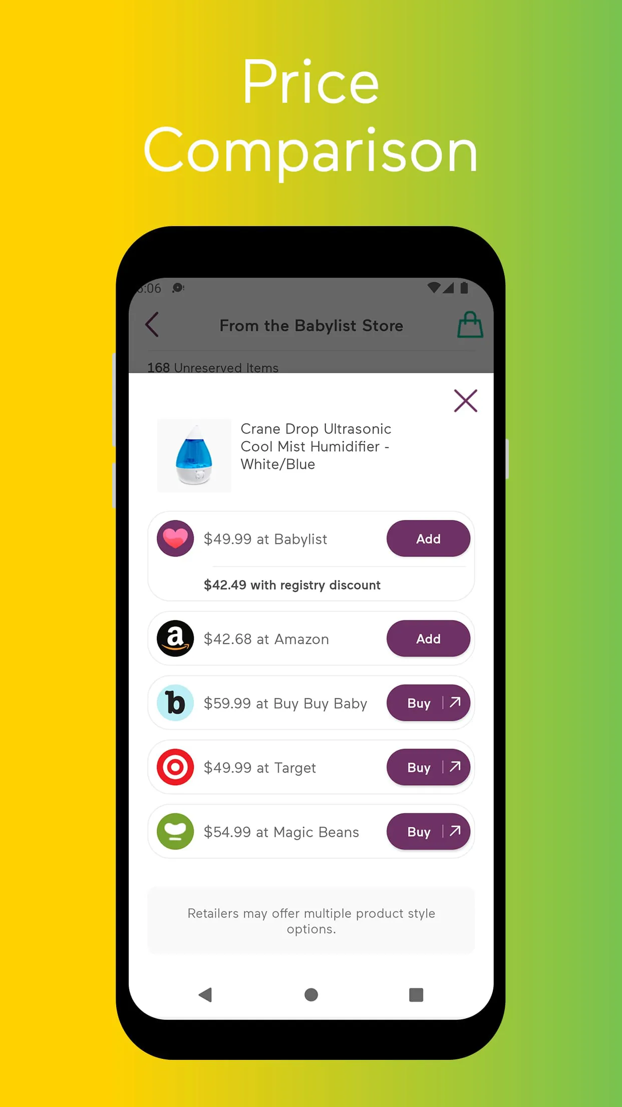 Babylist Baby Registry