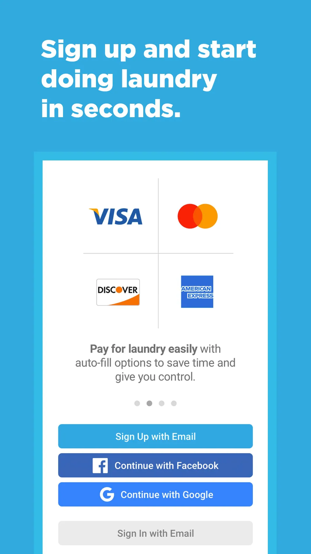 CSCPay Mobile Coinless Laundry