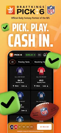 DraftKings Pick6: Fantasy Game