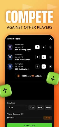 DraftKings Pick6: Fantasy Game