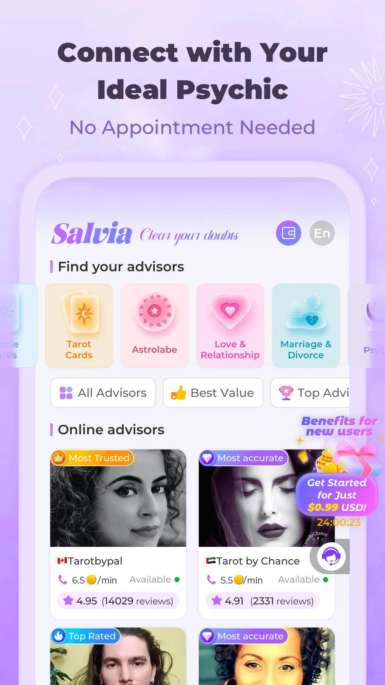 Salvia - Tarot & Psychics