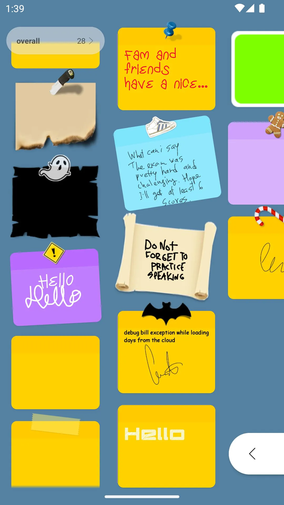 WeeNote Notes and Widget