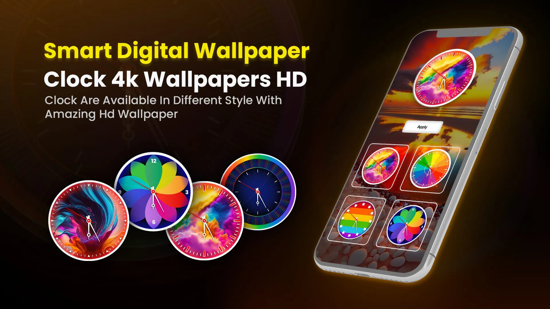 Smart Watch : Clock Wallpapers