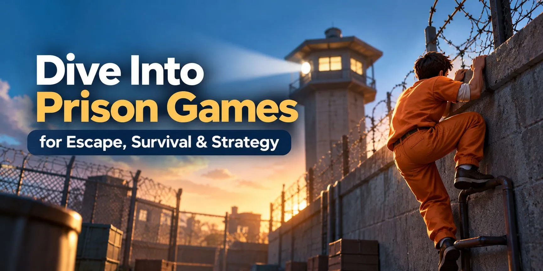 Dive Into Prison Games for Escape, Survival & Strategy
