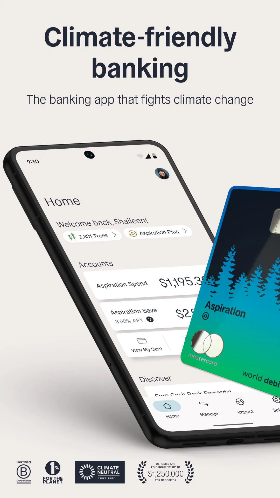 Aspiration - Mobile Banking