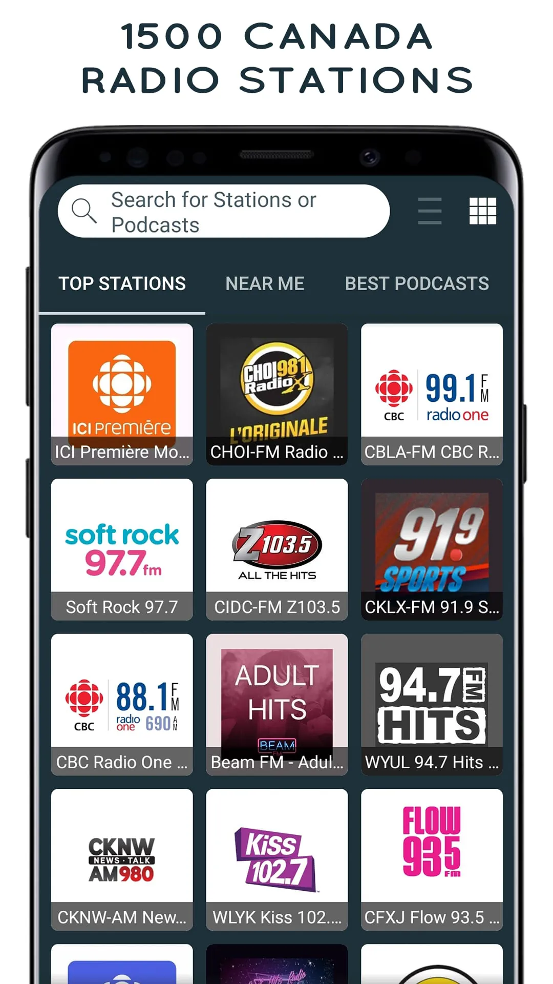 Radio Canada: Radio Player App
