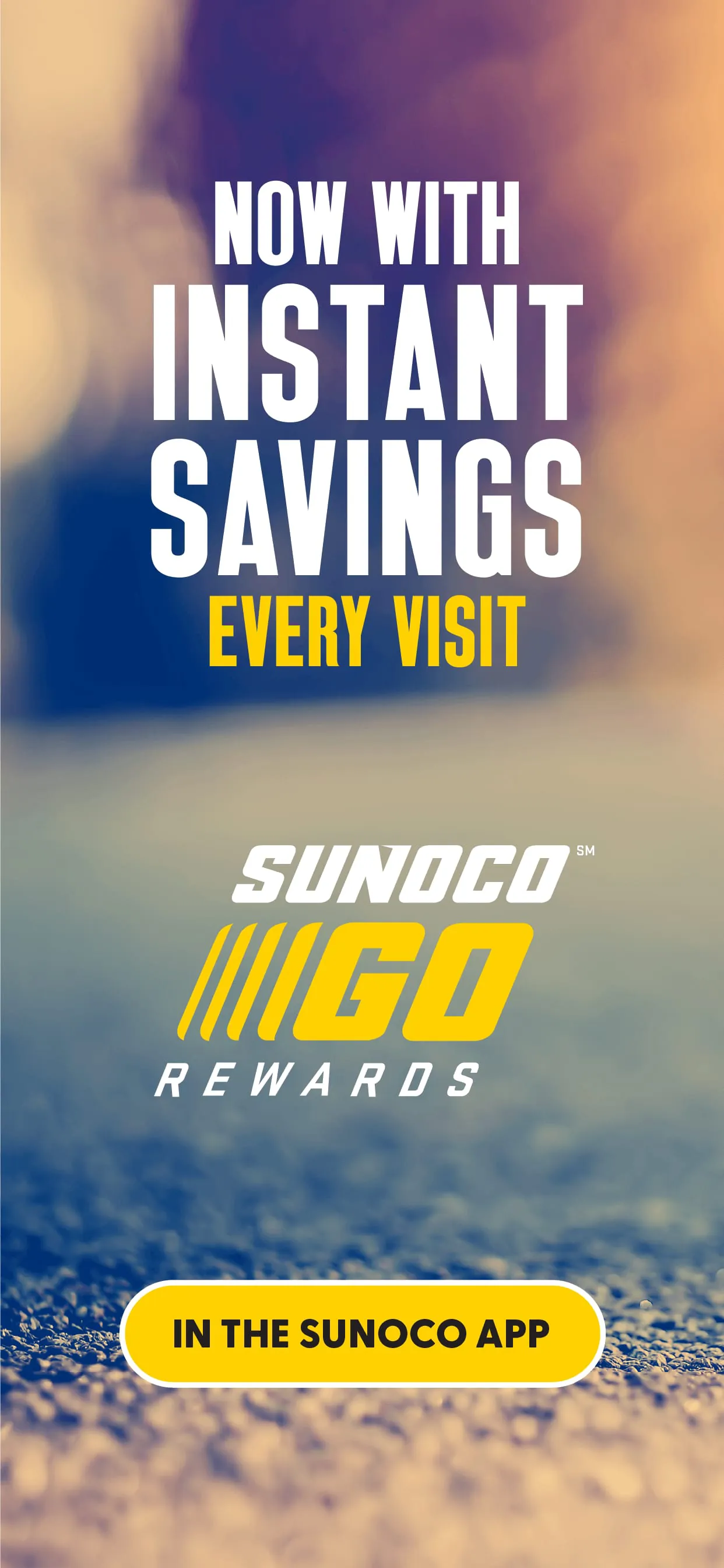 Sunoco: Pay fast & save