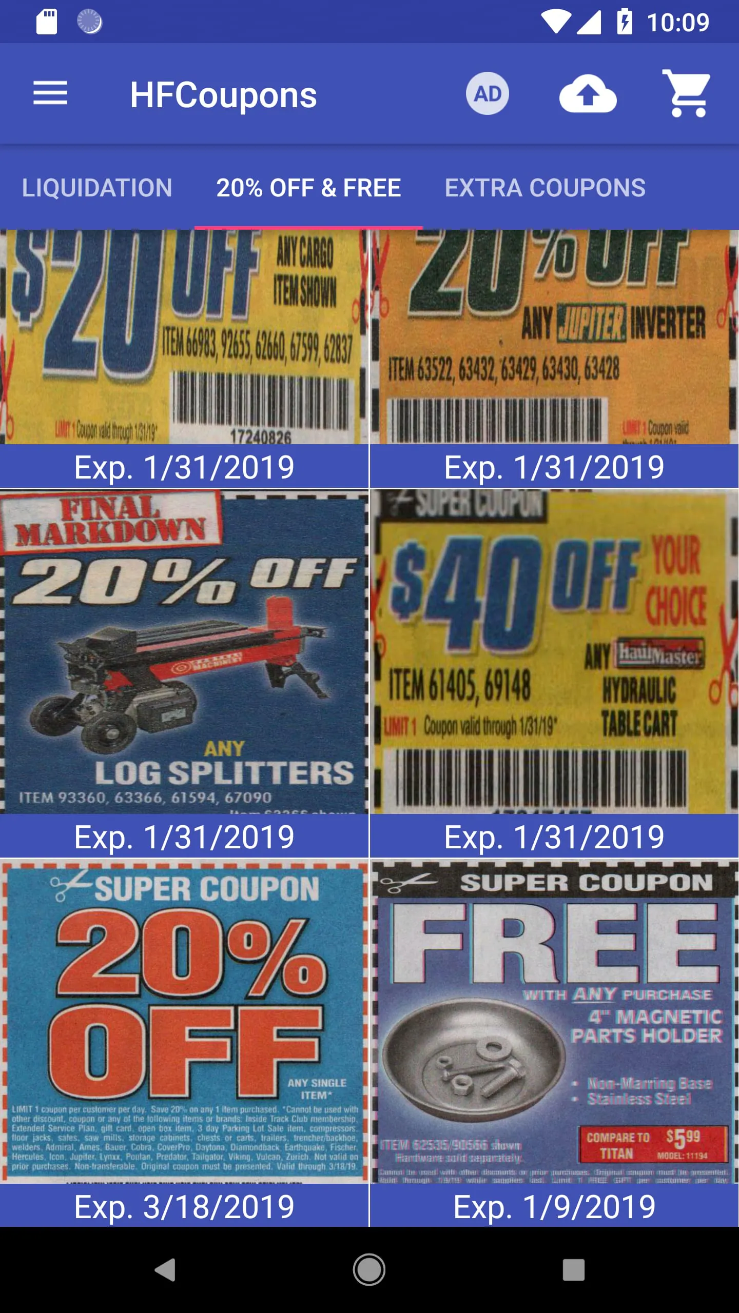 Coupons for Harbor Freight