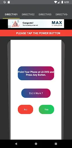 Directv Remote Control