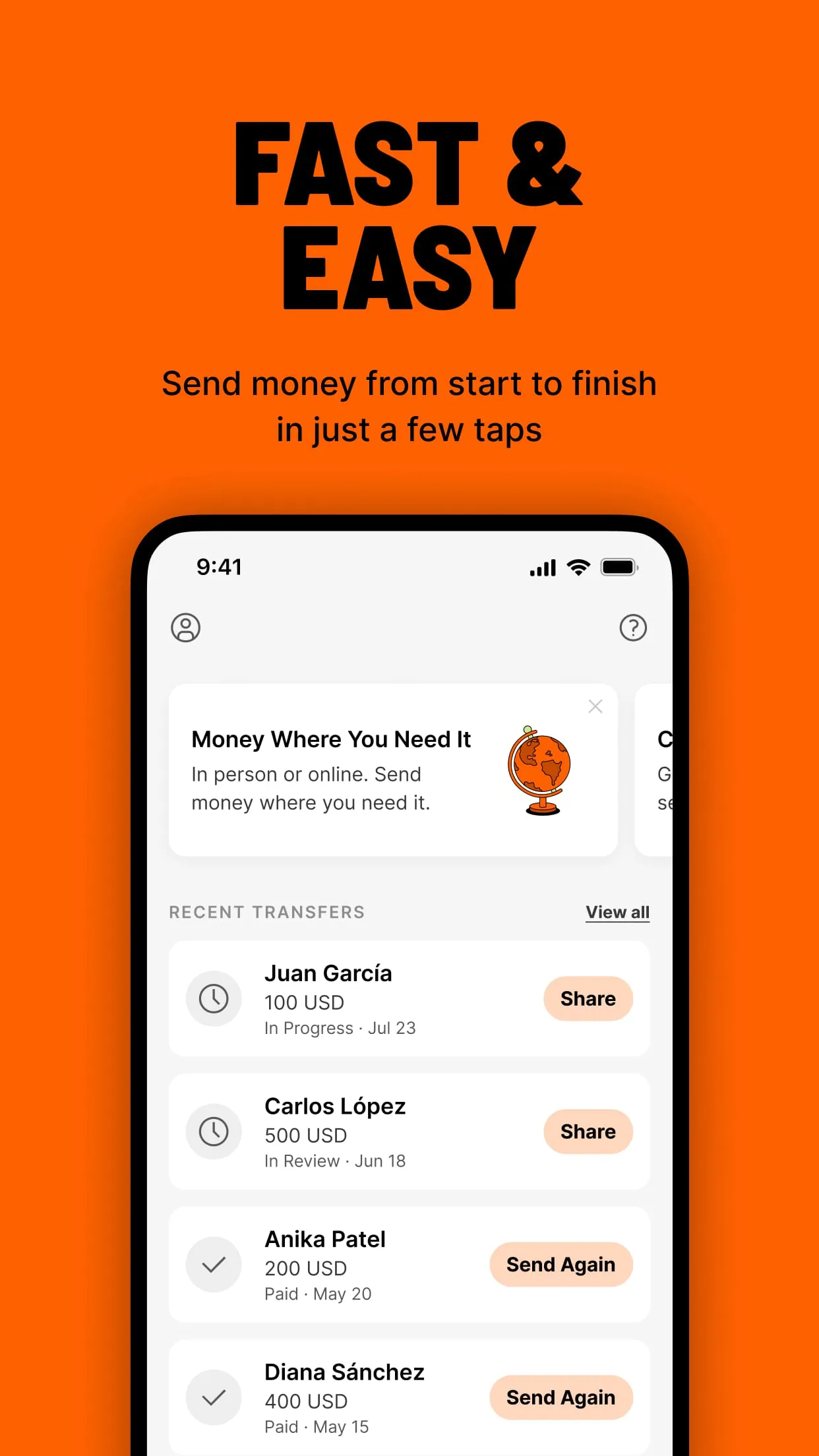Ria Money Transfer: Send Money
