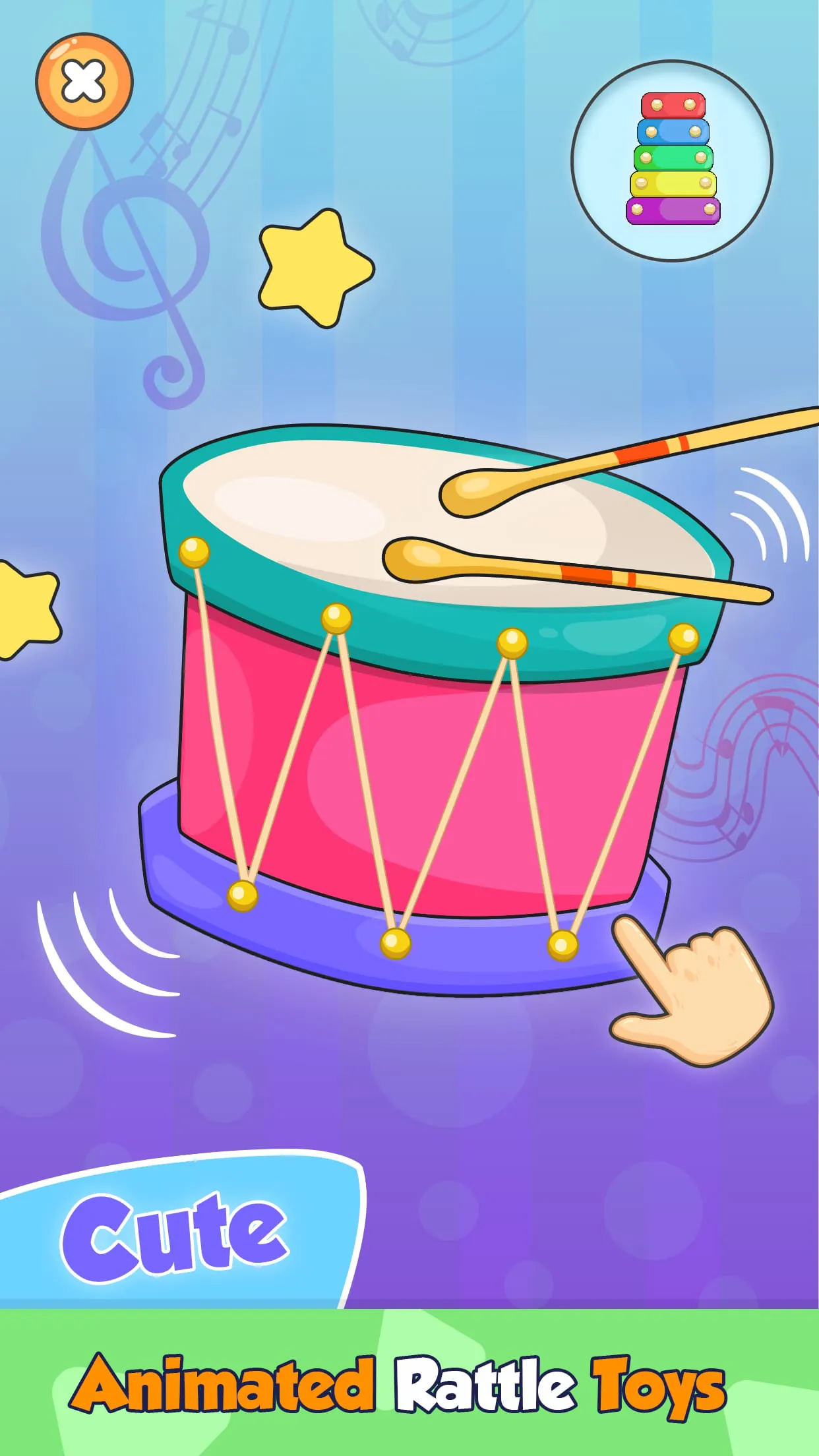 Baby Rattle: Giggles & Lullaby