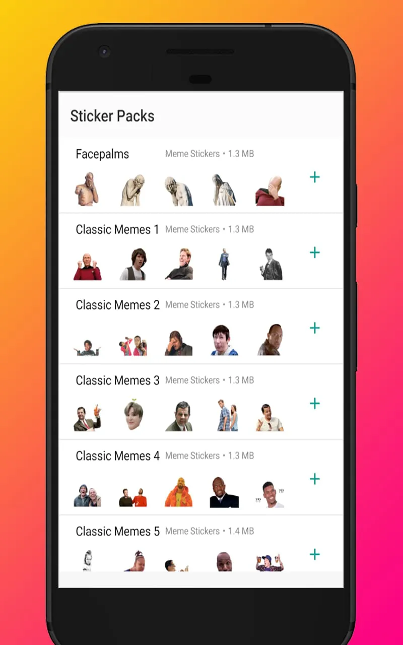 WASticker Funny Memes Stickers