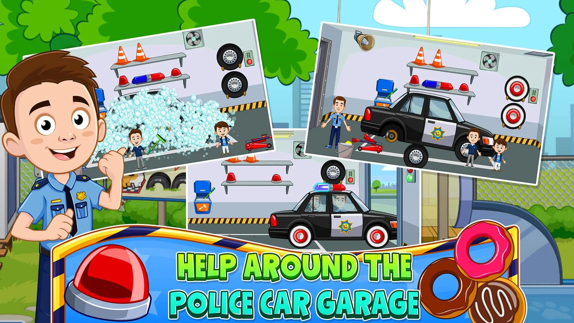 My Town: Police Games for kids