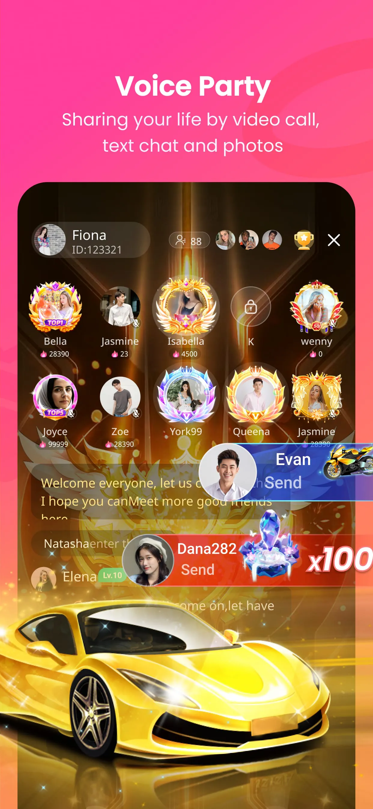 Waha - Video Chat & Party