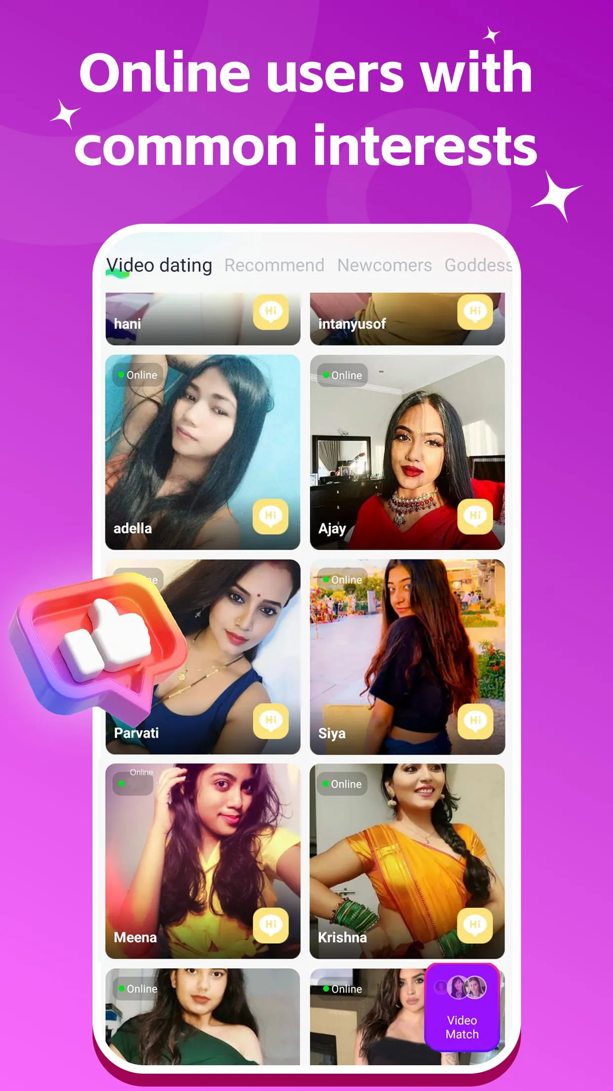 Wemet Live - Live Video Chat