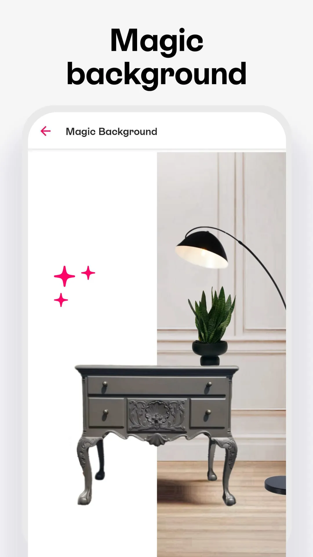 Bazaart AI Photo Editor Design