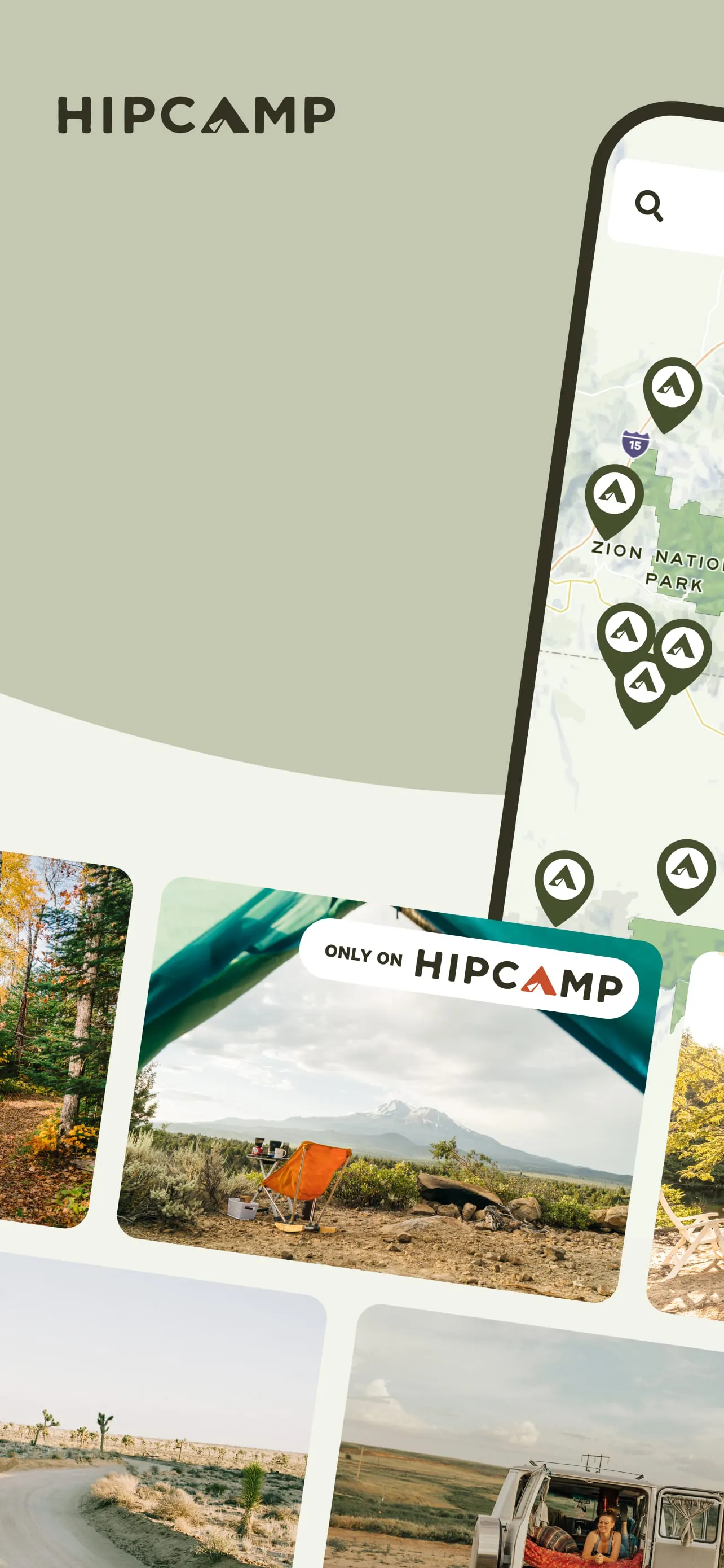 Hipcamp: Camping, RVs & Cabins