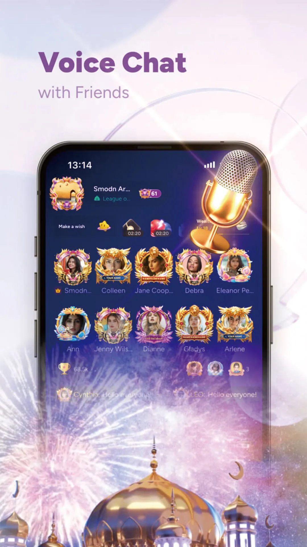 Sango-Chat, Explore & Hangout