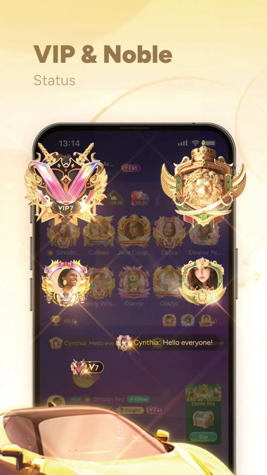 Sango-Chat, Explore & Hangout