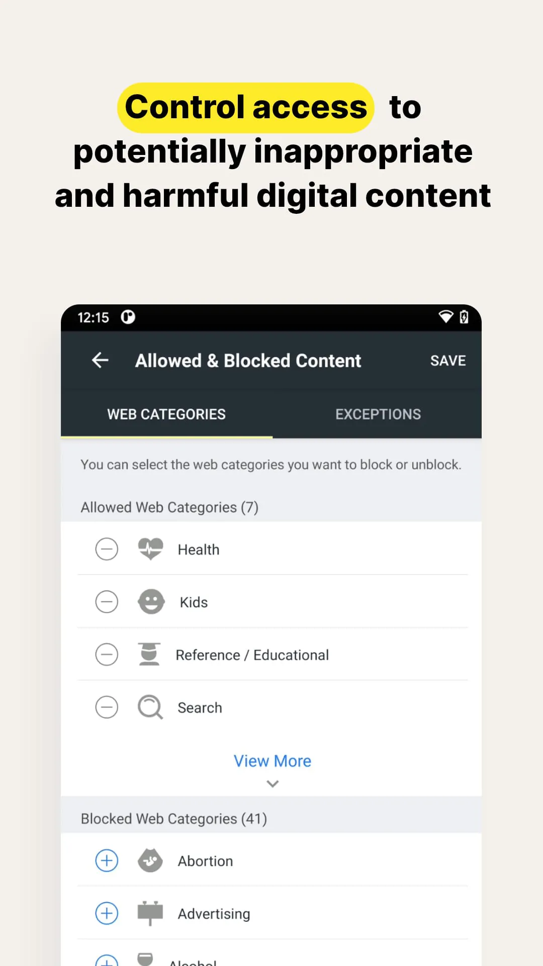 Norton Family Parental Control
