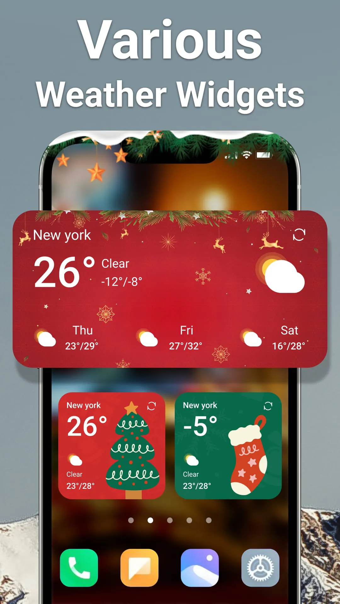 Weather: Live radar & widgets