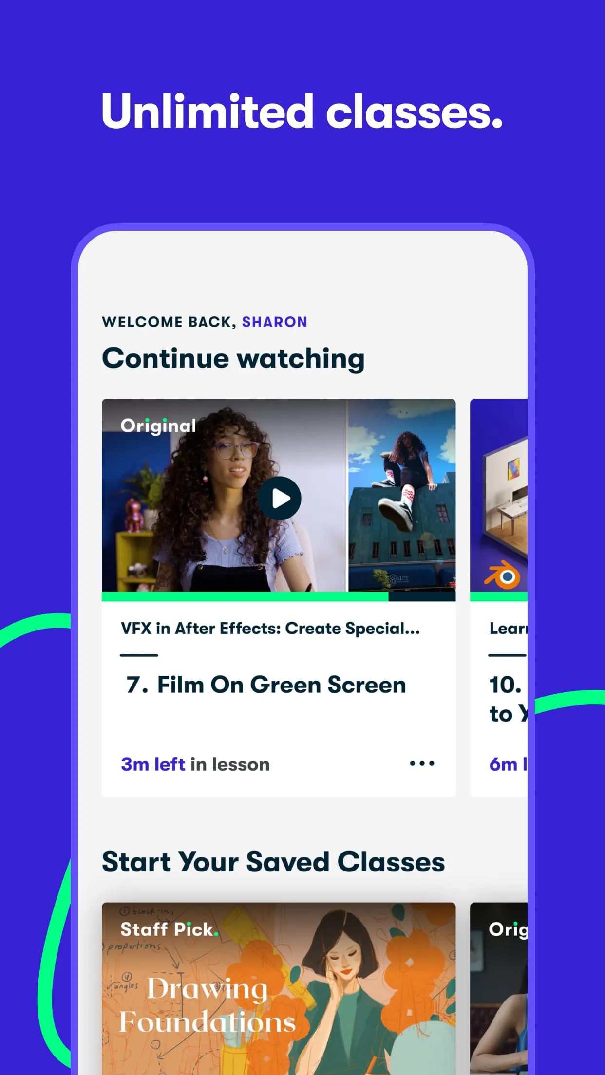 Skillshare: Online Classes App