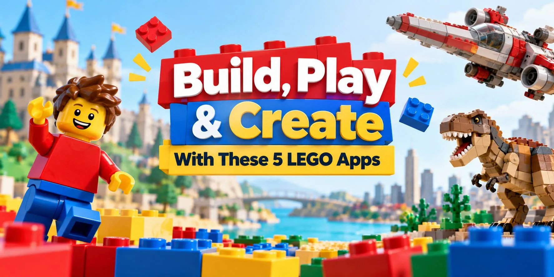 Build, Play & Create With These 5 LEGO Apps