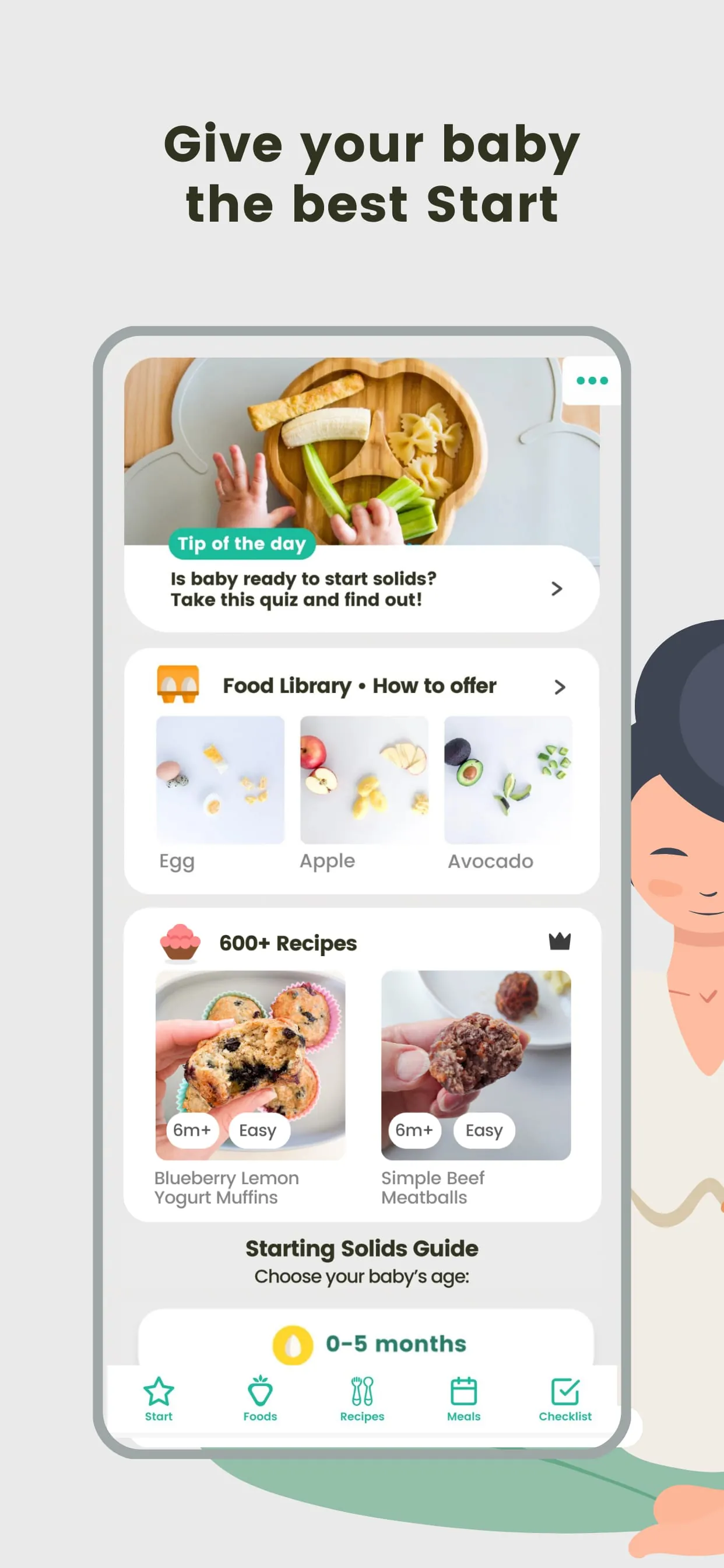 BLW Meals: How to Start Solids