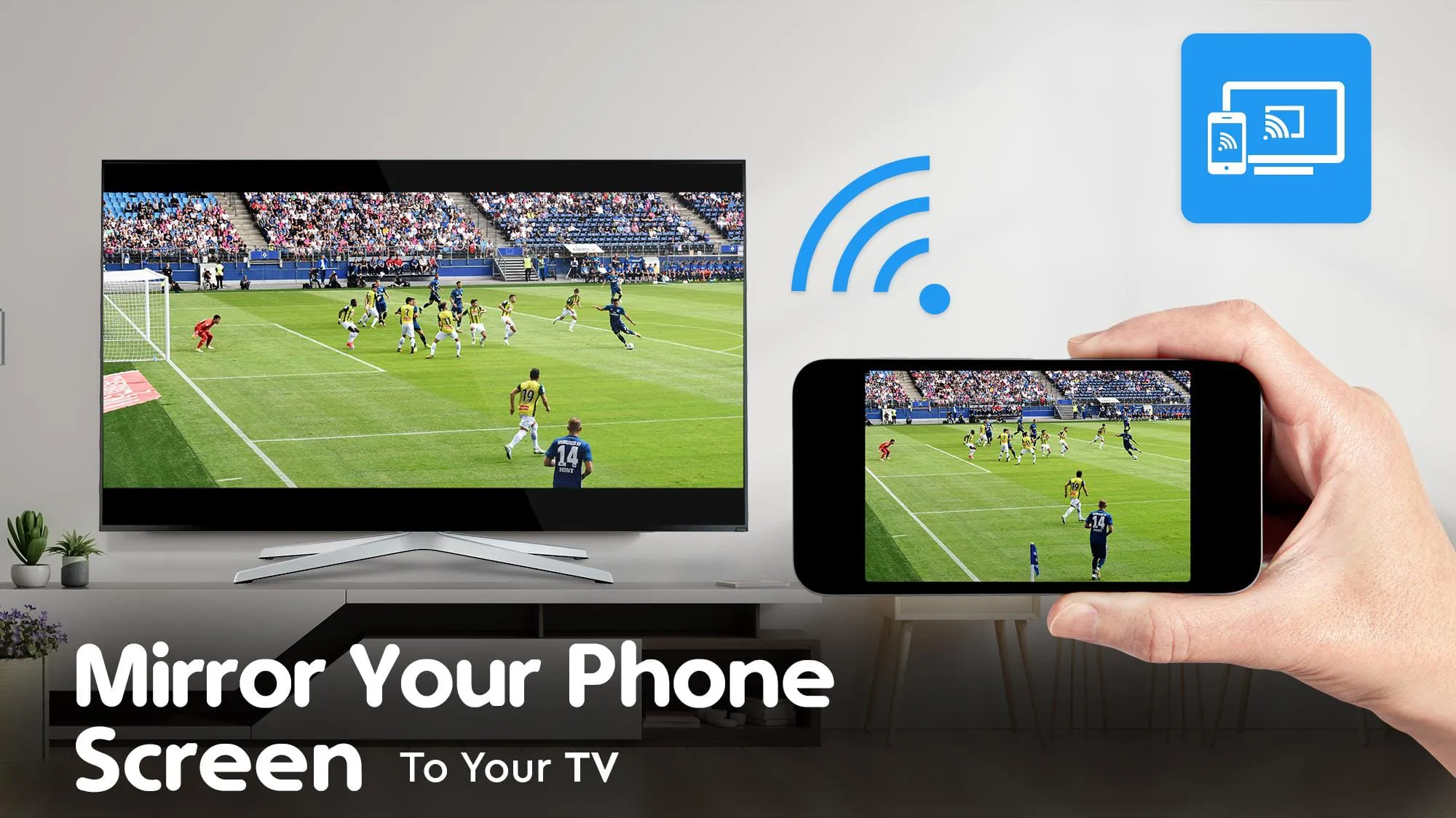 Screen Mirroring - Cast to TV