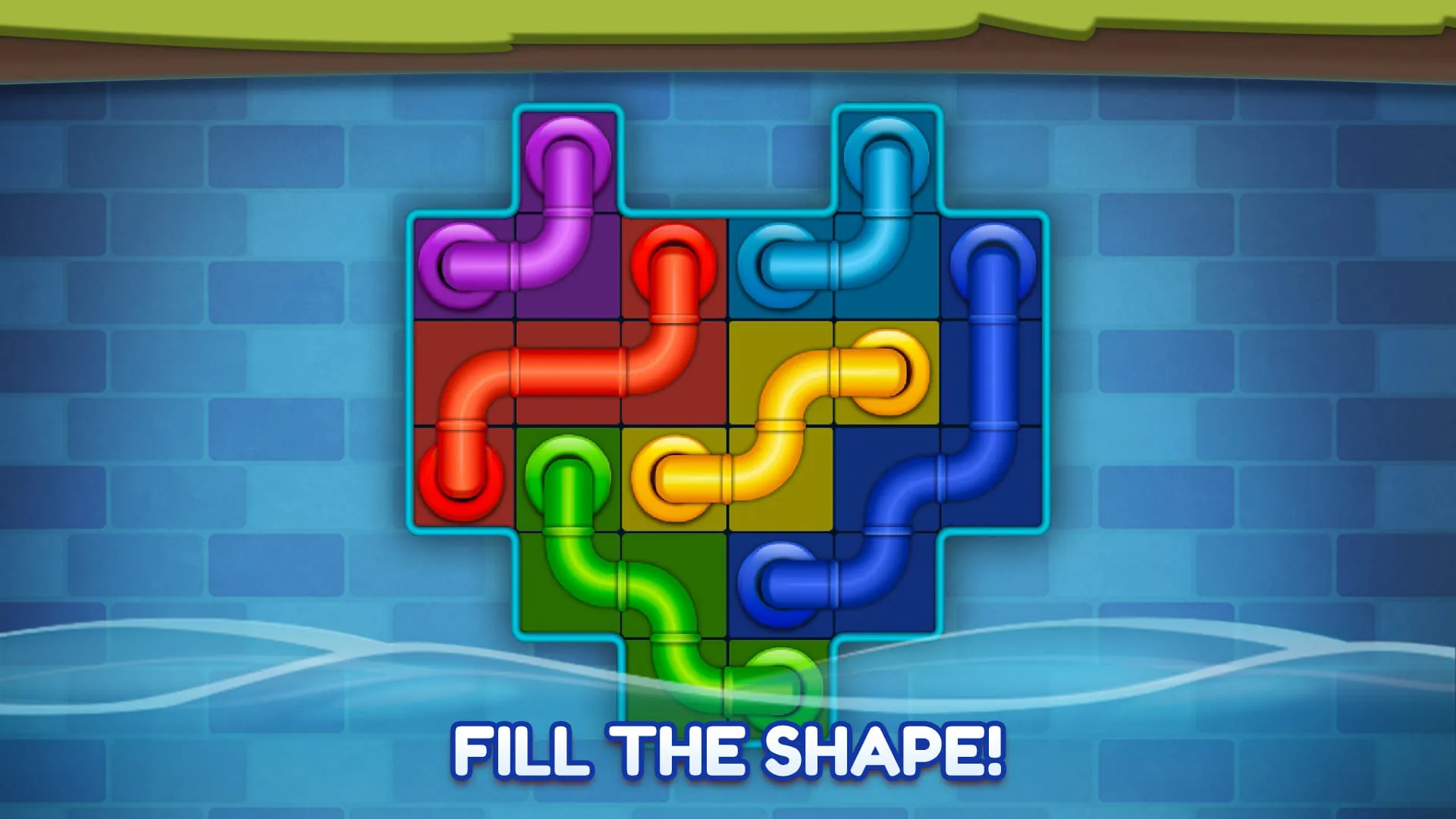 Line Puzzle: Pipe Art