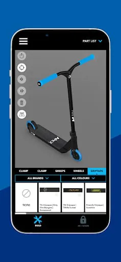 Scooter 3D custom builder