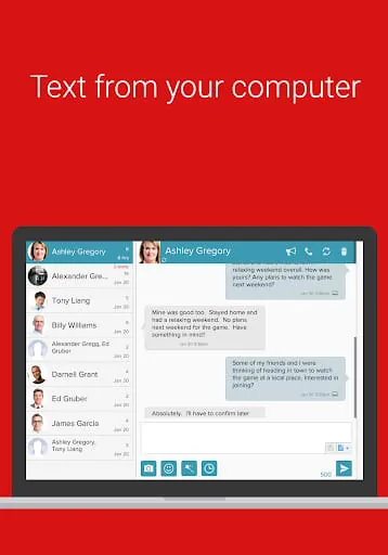 Send SMS/MMS Messages from PC