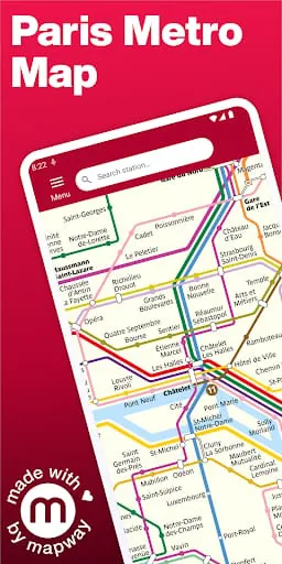 Paris Metro – Map and Routes