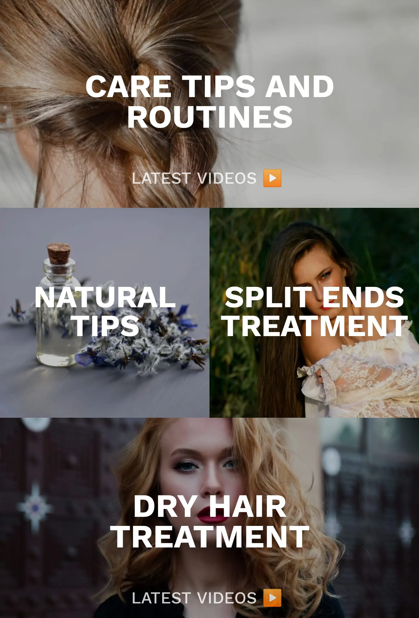 Haircare app for women