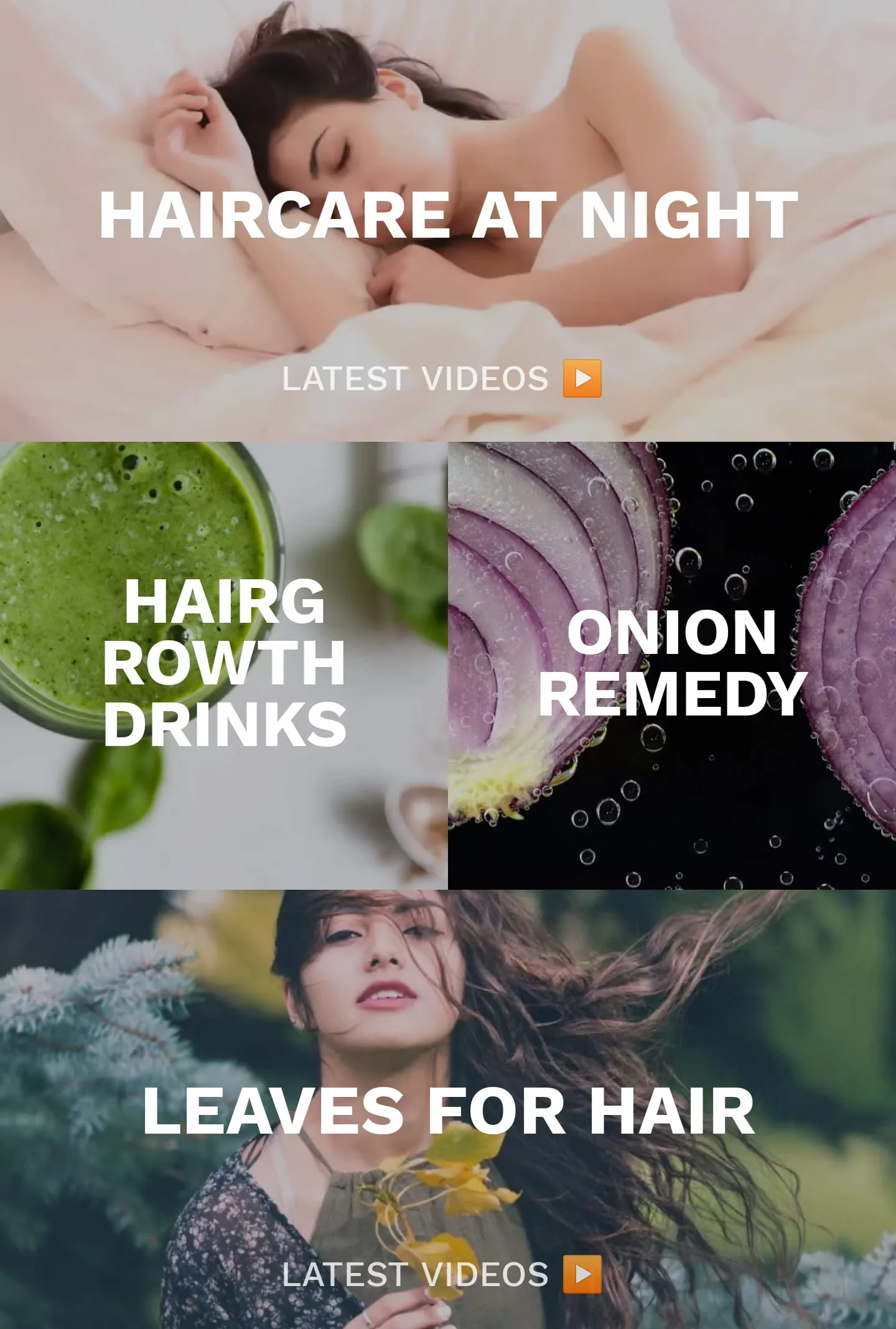 Haircare app for women