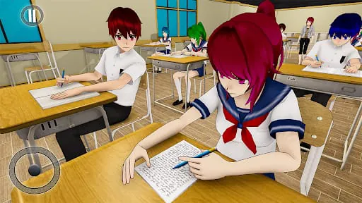 Anime Girl School Teacher 3D