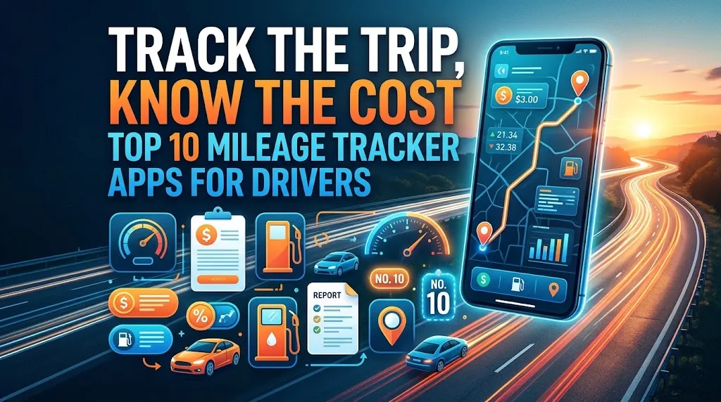 Track the Trip, Know the Cost: Top 10 Mileage Tracker Apps for Drivers