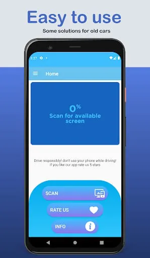 Mirror Link Phone Car Screen