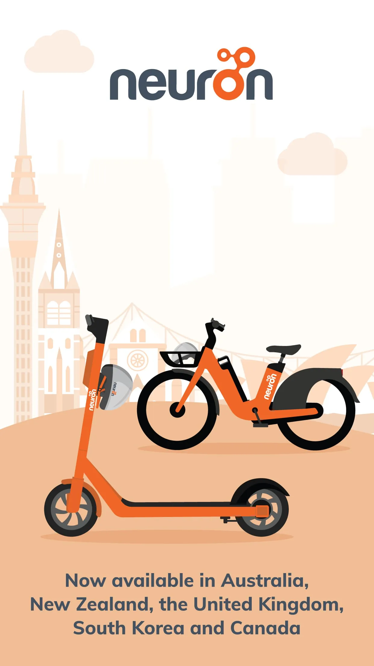 Neuron E-scooters and E-bikes
