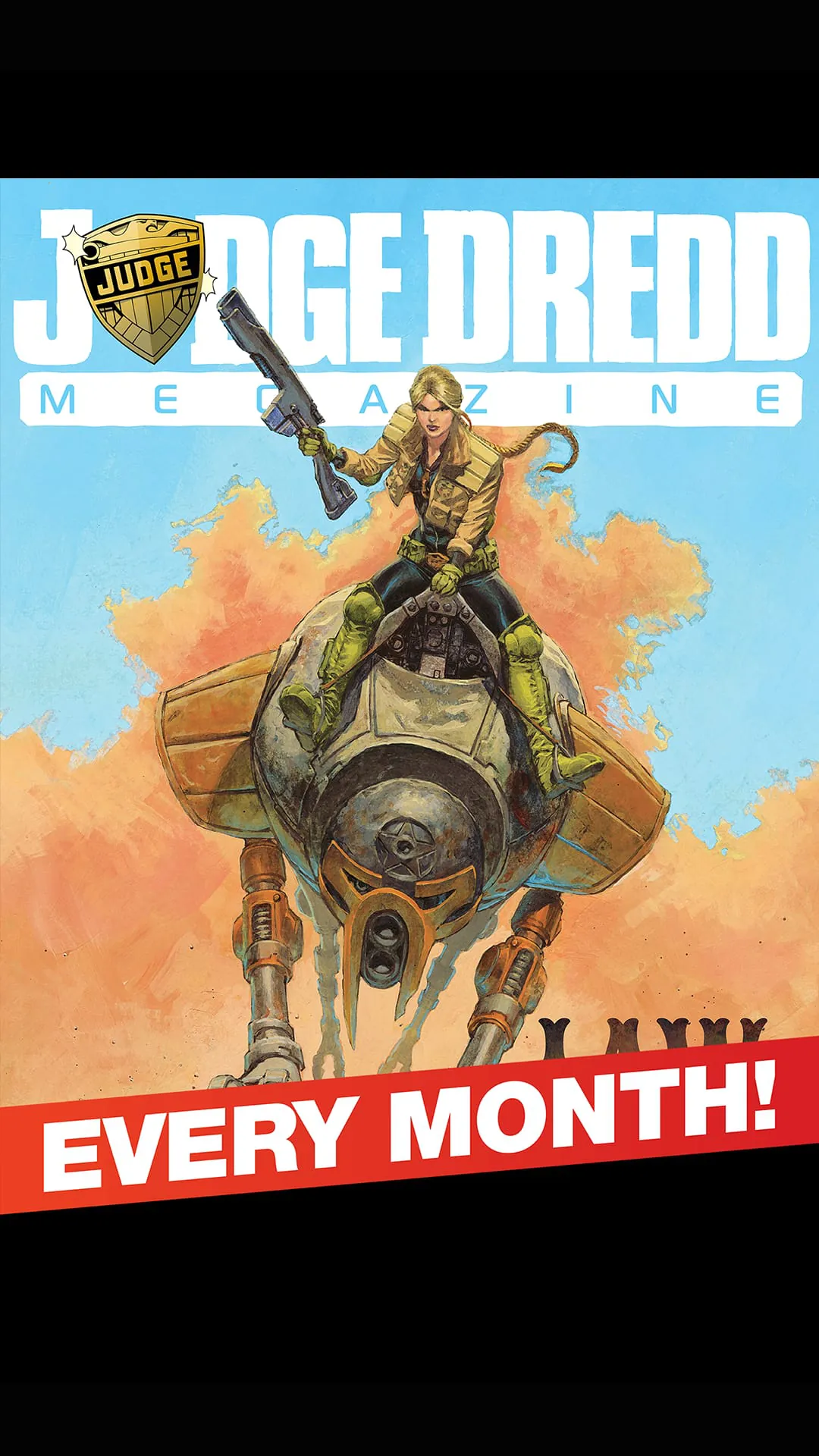 2000 AD Comics and Judge Dredd