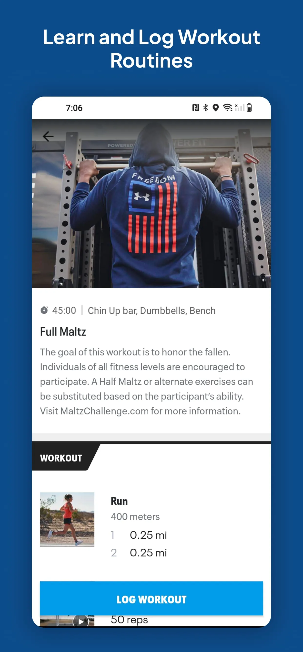 Map My Fitness Workout Trainer