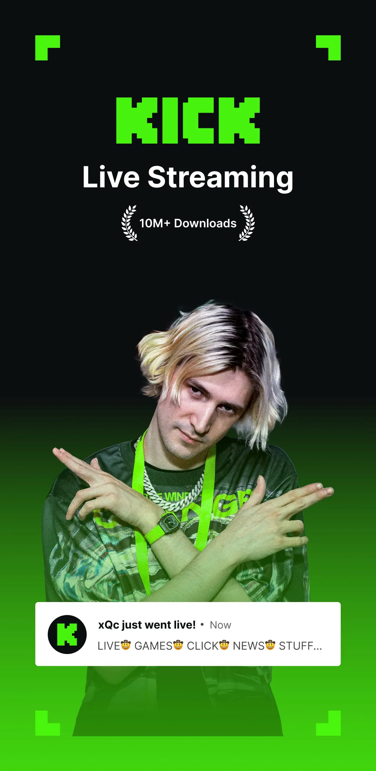 Kick: Live Streaming