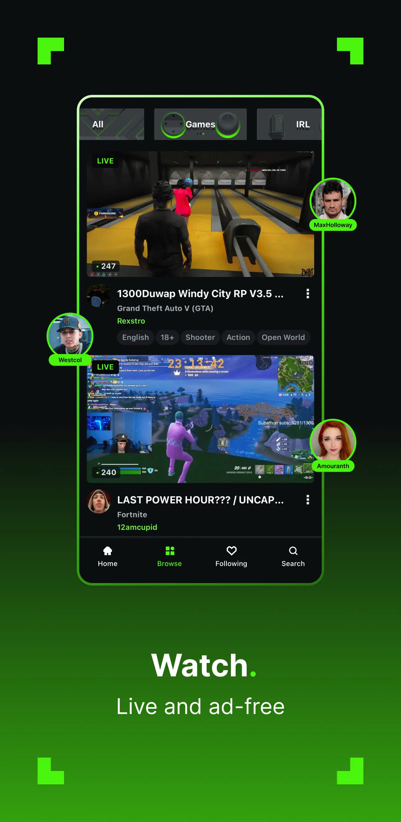 Kick: Live Streaming