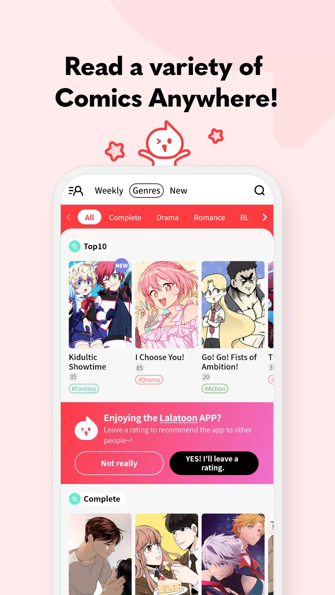 Lalatoon - Comics & Webtoon