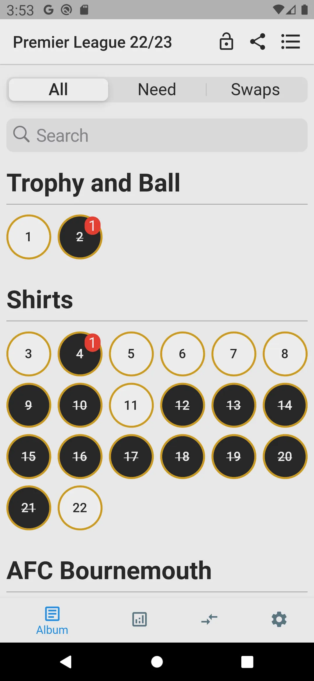 Figuritas: Sticker Collector