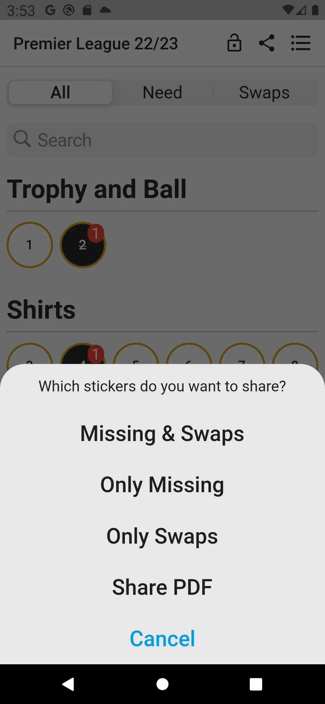 Figuritas: Sticker Collector