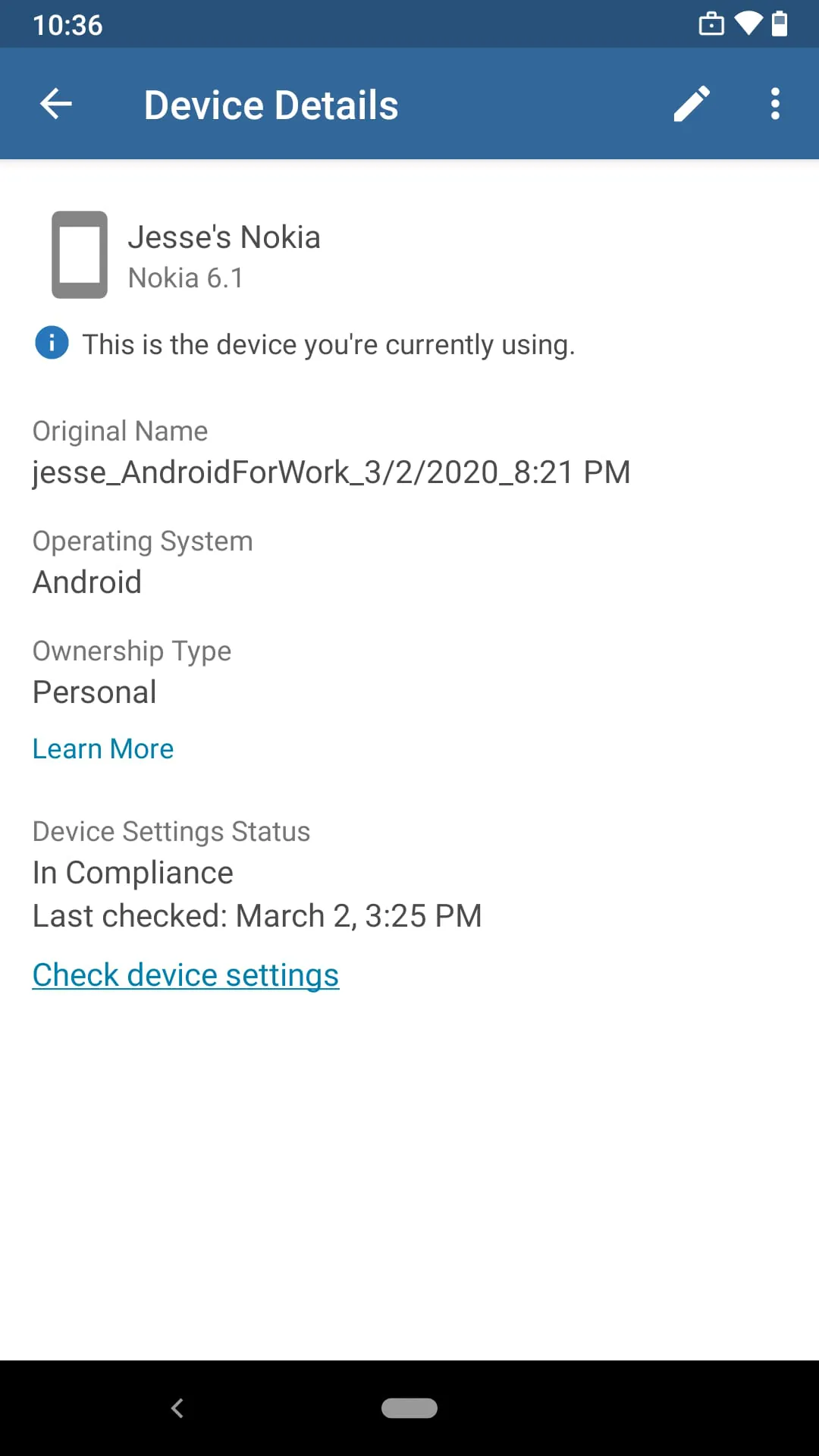 Intune Company Portal