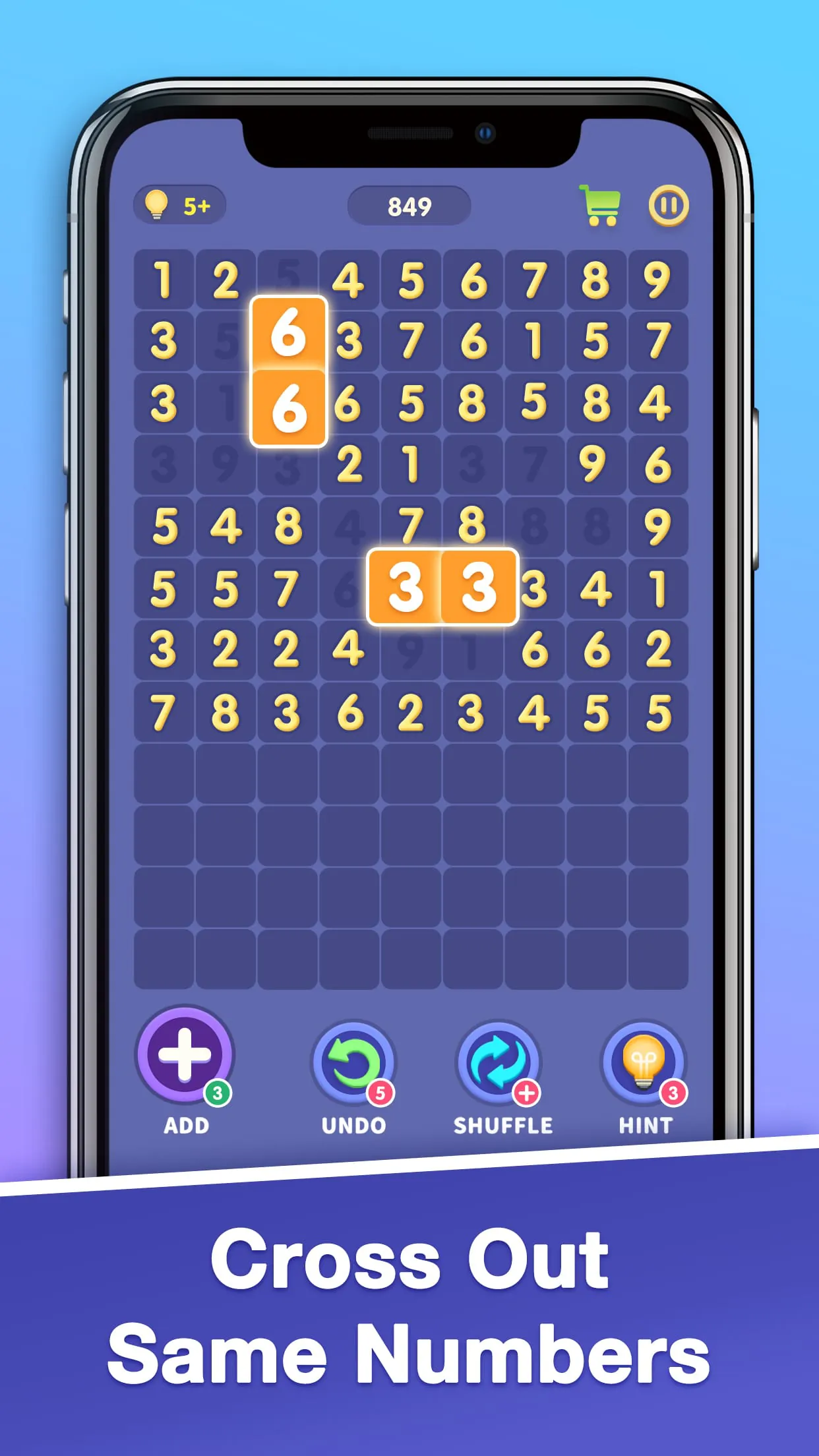 Match Ten - Number Puzzle