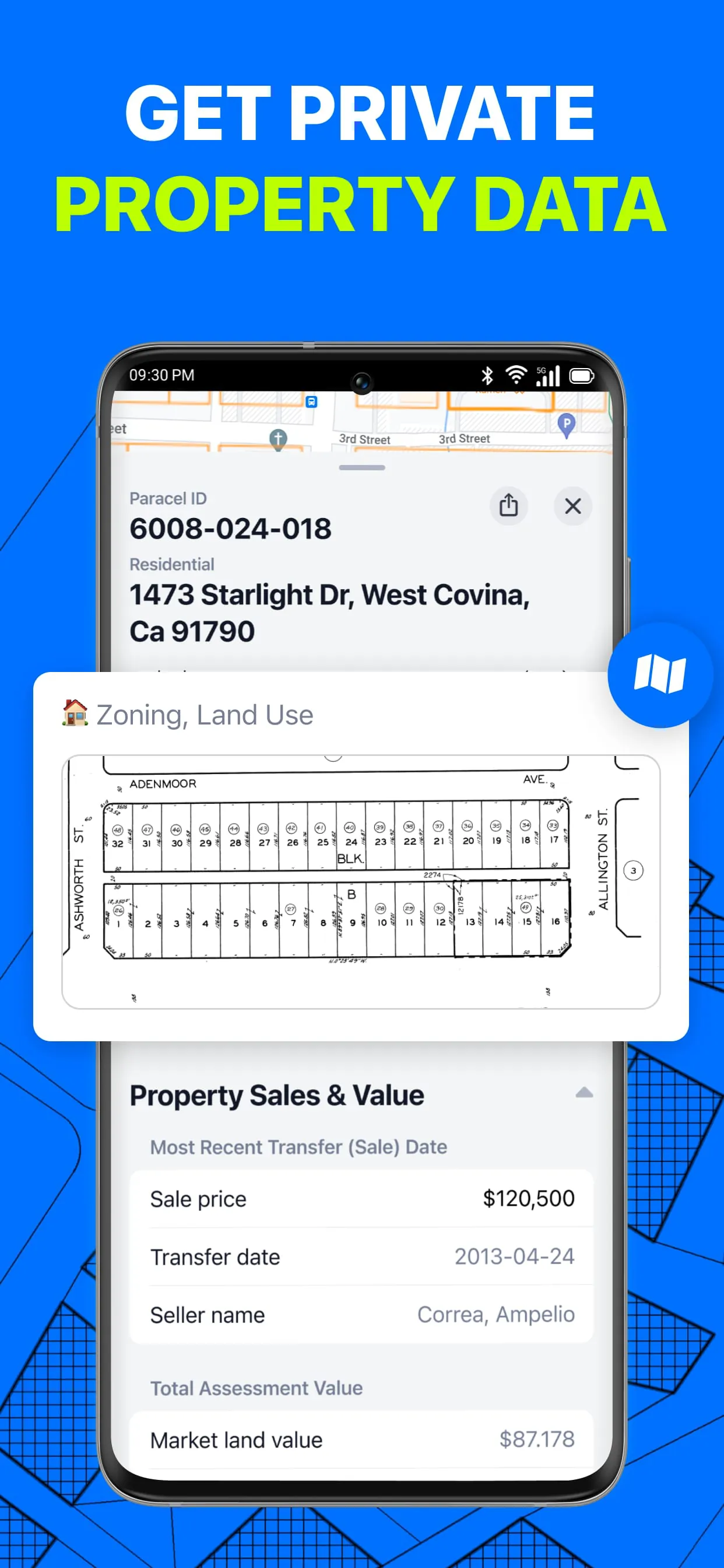 LandMap: Property Line Finder