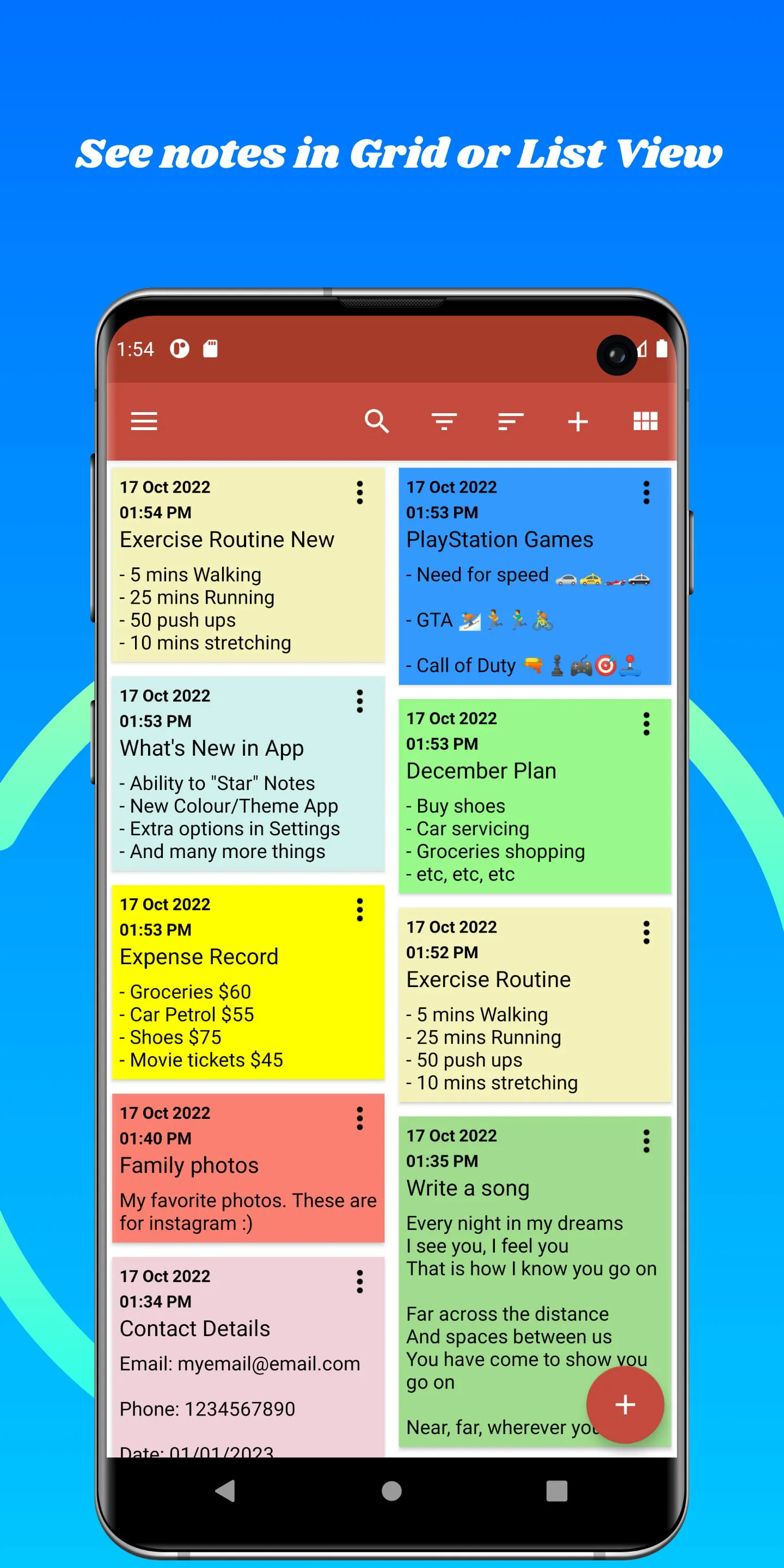 Memo - Sticky Notes Writer